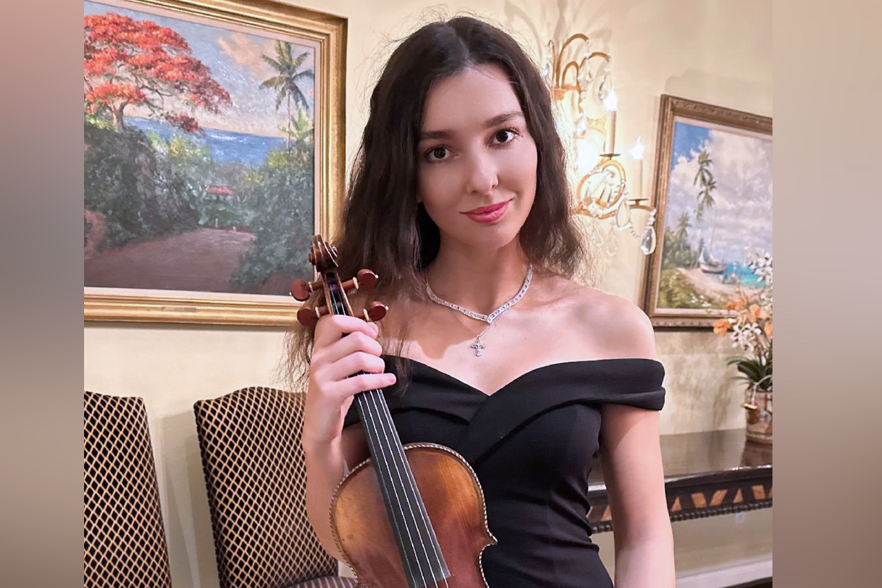 Khrystyna Zai Master of Music in Violin Performance & Concertmaster of Florida Atlantic Symphony Orchestra